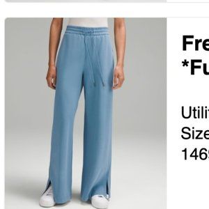 Lululemon French Terry High-Rise Pant *Full Length Utility Blue